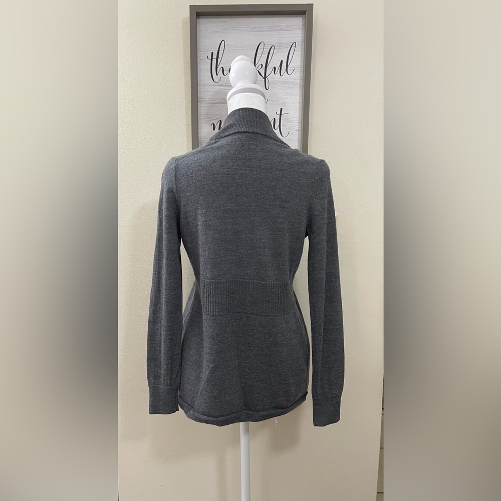 Talbots Women’s Cardigan Open Front Pure Merino Wool Sz Small. - Picture 9 of 17